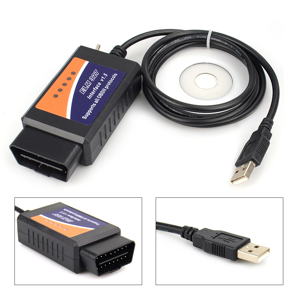 thumbnail image 2 of ELM327 V1.5 OBD2 Scanner WiFi PIC18F25K80 Lector De Códigos De Chip OBD 2 of 11