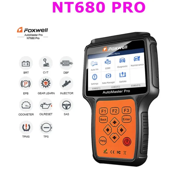 Foxwell NT680 Pro All System OBD2 diagnos